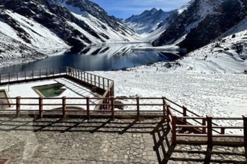 Portillo e Laguna del Inca